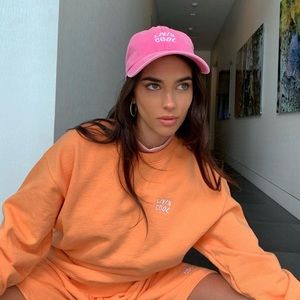 LIVINCOOL Wavy Cap in Washed Pink